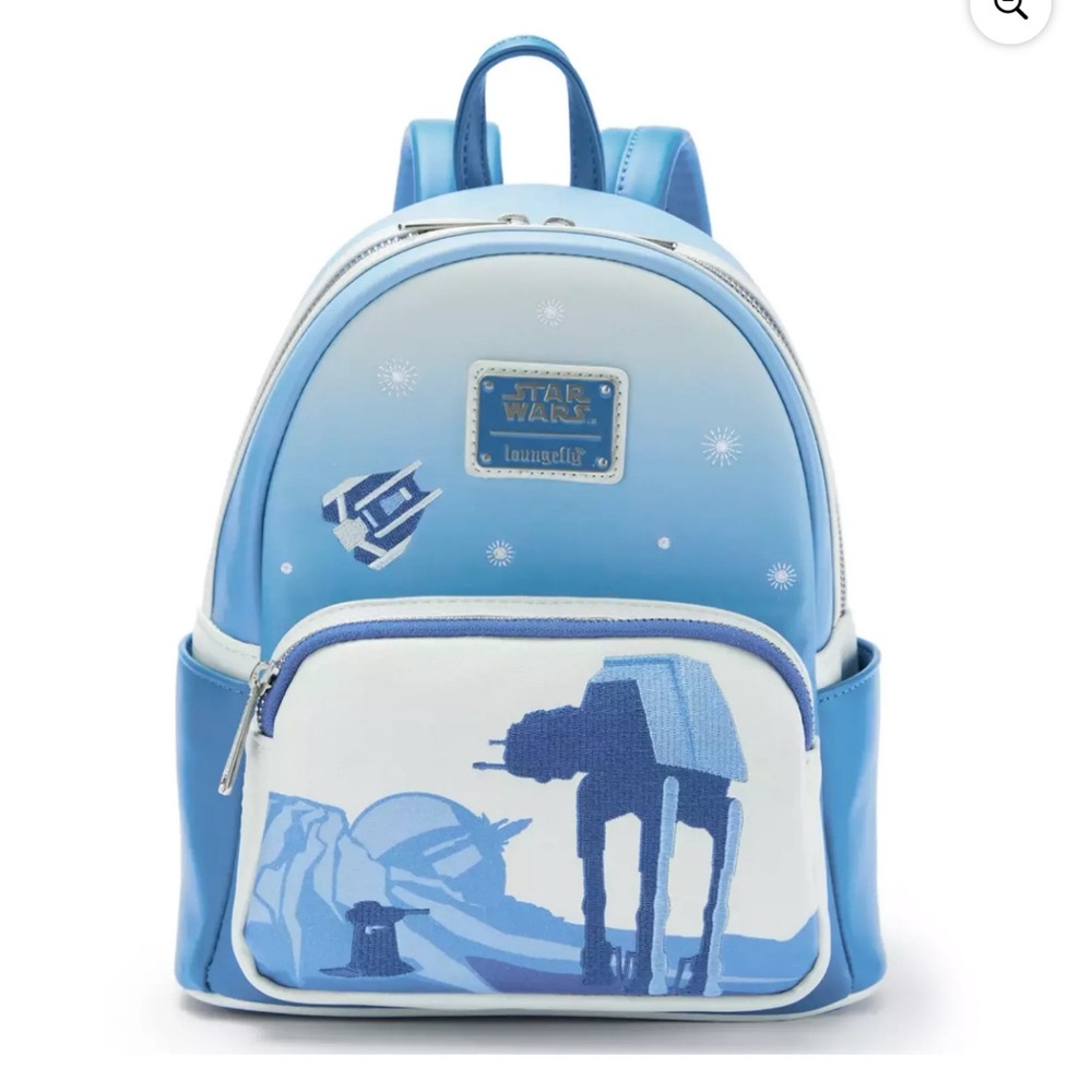Star Wars Loungefly Hoth Scene Mini Backpack - Rare & New!